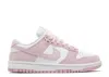 Nike Dunk Low Patent Sneakers In Pink