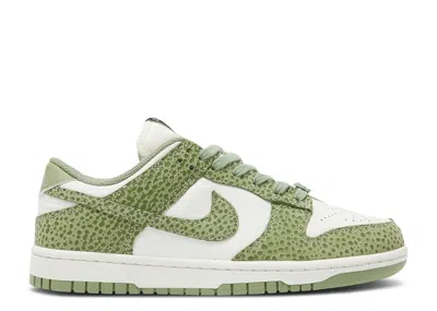 Nike Wmns Dunk Low 'safari Print Pack - Honeydew' In Green