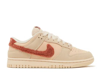 Nike Wmns Dunk Low 'terry Swoosh' In Pink
