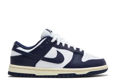 Nike Wmns Dunk Low 'vintage Navy' In Blue