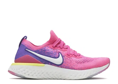Nike Wmns Epic React Flyknit 2 'laser Fuchsia Pulse' In Pink