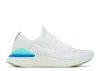 Nike Wmns Epic React Flyknit 2 'white Light Aqua' In White