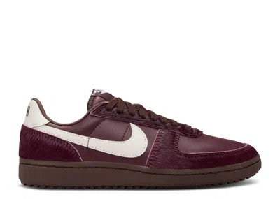 Nike Wmns Field General 82 'burgundy Crush Pony Hair' In Purple