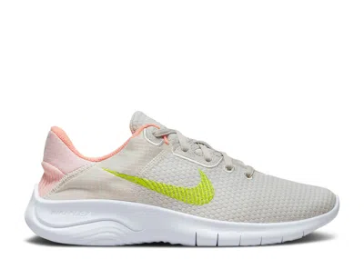 Nike Wmns Flex Experience Run 11 Next Nature 'light Bone Atomic Green' In White