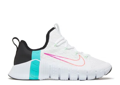 Nike Wmns Free Metcon 3 'flash Crimson Aqua' In White