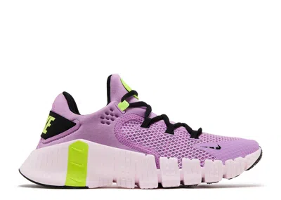 Nike Wmns Free Metcon 4 'rush Fuchsia Volt' In Purple