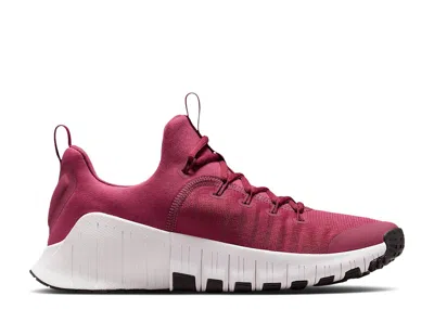 Nike Wmns Free Metcon 6 'sweet Beet White' In Red