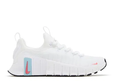 Nike Wmns Free Metcon 6 'white Denim Turquoise'