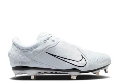 Nike Wmns Hyperdiamond 4 Elite 'pure Platinum Black' In White