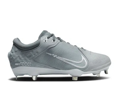 Nike Wmns Hyperdiamond 4 Elite 'wolf Grey White' In Gray