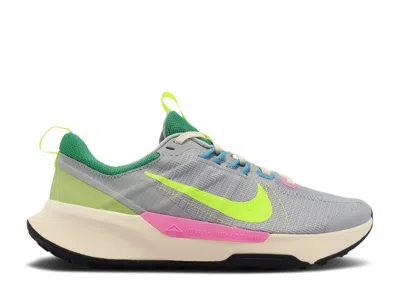 Nike Wmns Juniper Trail 2 Next Nature 'wolf Grey Volt' In Gray