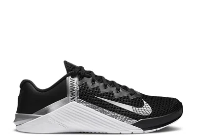 Nike Wmns Metcon 6 'black Metallic Silver'