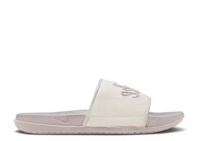 Nike Wmns Offcourt Slide 'sail Platinum Violet' In Purple