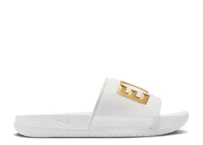 Nike Wmns Offcourt Slide 'white Metallic Gold'