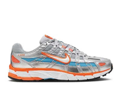 Nike Wmns P-6000 'metallic Silver Crimson Blue Fury'