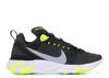Nike Wmns React Element 55 'black Volt' In Black