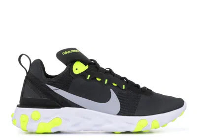 Nike Wmns React Element 55 'black Volt'