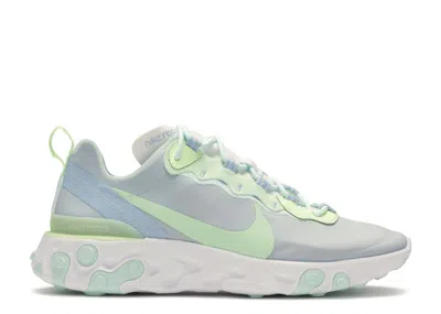 Nike Wmns React Element 55 'frosted Spruce' In Blue