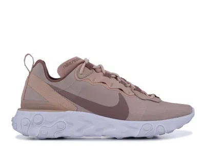 Nike Wmns React Element 55 'particle Beige' In Pink