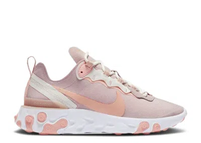 Nike Wmns React Element 55 'platinum Violet' In Purple