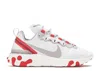 Nike Wmns React Element 55 'sail Phantom Red' In White