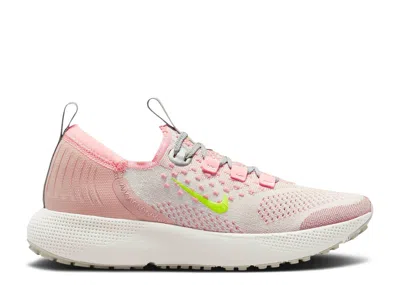 Nike Wmns React Escape Run Flyknit 'pink Oxford Volt'