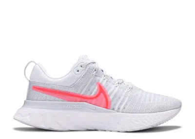 Nike Wmns React Infinity Run Flyknit 2 'sunset Pulse' In Gray