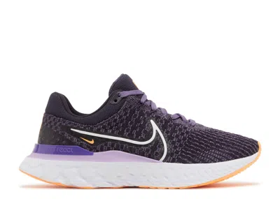 Nike Wmns React Infinity Run Flyknit 3 'cave Purple Orange'