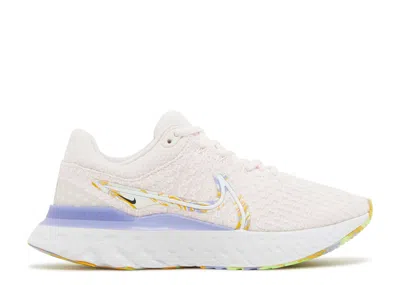 Nike Wmns React Infinity Run Flyknit 3 Premium 'light Soft Pink Marble'