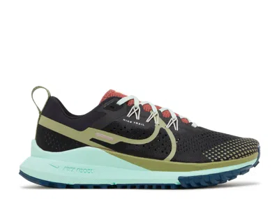 Nike Wmns React Pegasus Trail 4 'black Alligator Mint'