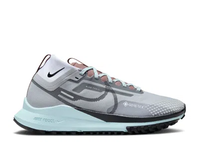 Nike Wmns React Pegasus Trail 4 Gore-tex 'light Smoke Glacier Blue' In Gray