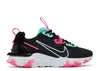 Nike (wmns)  React Vision 'dark Smoke Grey Pink Blast' In Black