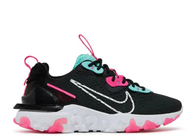 NIKE NIKE NIKE WMNS REACT VISION 'DARK SMOKE GREY PINK BLAST'