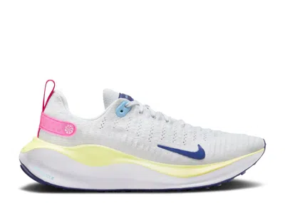 Nike Wmns Reactx Infinity Run 4 'photon Dust Royal Pink' In White