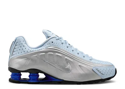Nike Wmns Shox R4 'blue Tint' In Silver