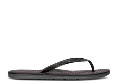 Nike Wmns Solarsoft Thong 2 'black'