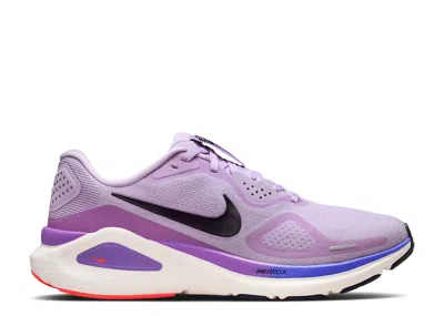 Nike Wmns Structure 26 Extra Wide 'violet Mist Bright Volt' In Pink