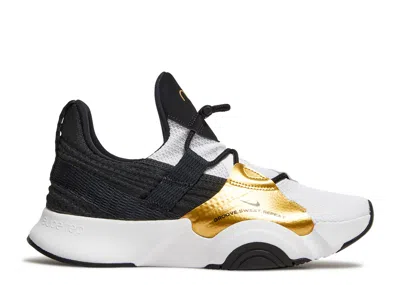Nike Wmns Superrep Groove 'white Metallic Gold Coin'