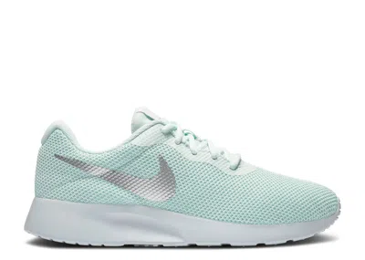 Nike Wmns Tanjun 'igloo Metallic Platinum' In Green