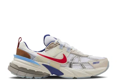 Nike Wmns V2k Run 'metallic Silver Red Blue' In White