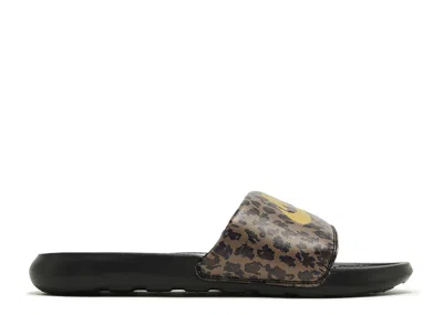 Nike Wmns Victori One Printed Slide 'leopard - Archaeo Brown'