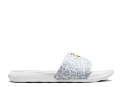 Nike Wmns Victori One Printed Slide 'leopard' In White