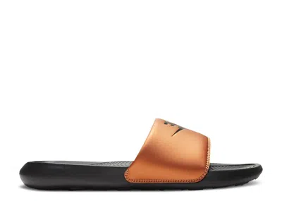 Nike Wmns Victori One Slide 'black Metallic Copper'