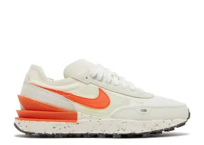 Nike Wmns Waffle One Crater Se 'pale Ivory Orange' In White