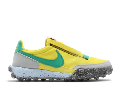 Nike Wmns Waffle Racer Crater 'yellow Strike Roma Green'