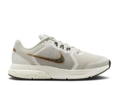 Nike Wmns Zoom Span 4 Premium 'sail Metallic Corrercoin' In White
