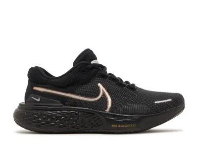 Nike Wmns Zoomx Invincible Run Flyknit 2 'black Metallic Copper'