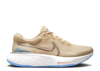 Nike Wmns Zoomx Invincible Run Flyknit 2 'sesame Metallic Copper' In Brown