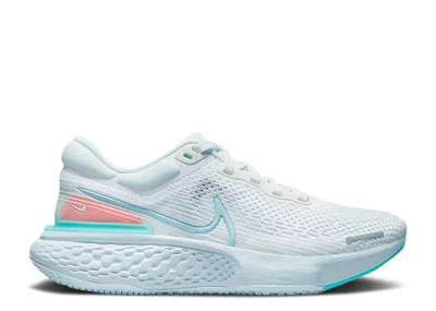 Nike Wmns Zoomx Invincible Run Flyknit 'white Dynamic Turquoise'