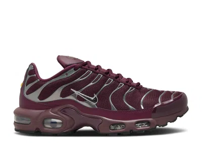 Nike Women's Air Max Plus Se 'night Maroon Chrome Silver' In Red